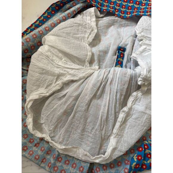 Lacey lane 7 girls Peggy Sue Dutch Tulip 100% cotton apron vintage 70s style flo - Picture 7 of 8